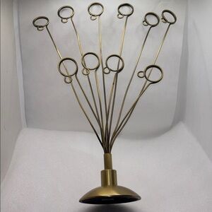 Royal Limited Silver 10 Photo Holder Brass Color